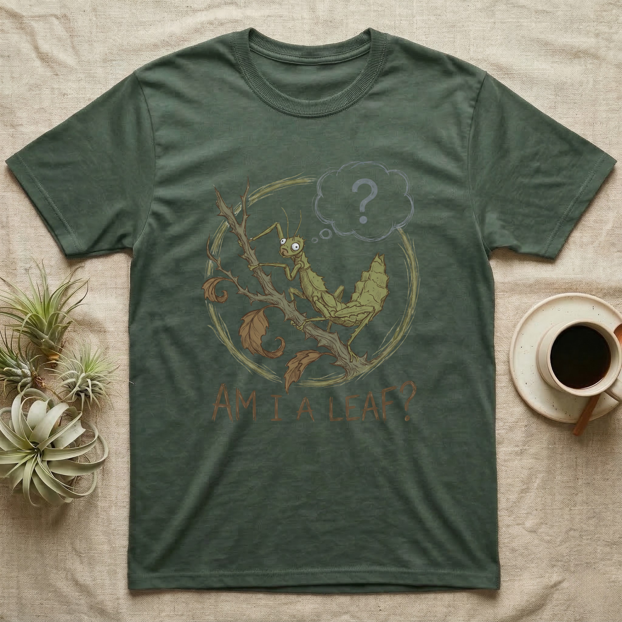 Am I A Leaf? Stick Insect T-Shirt