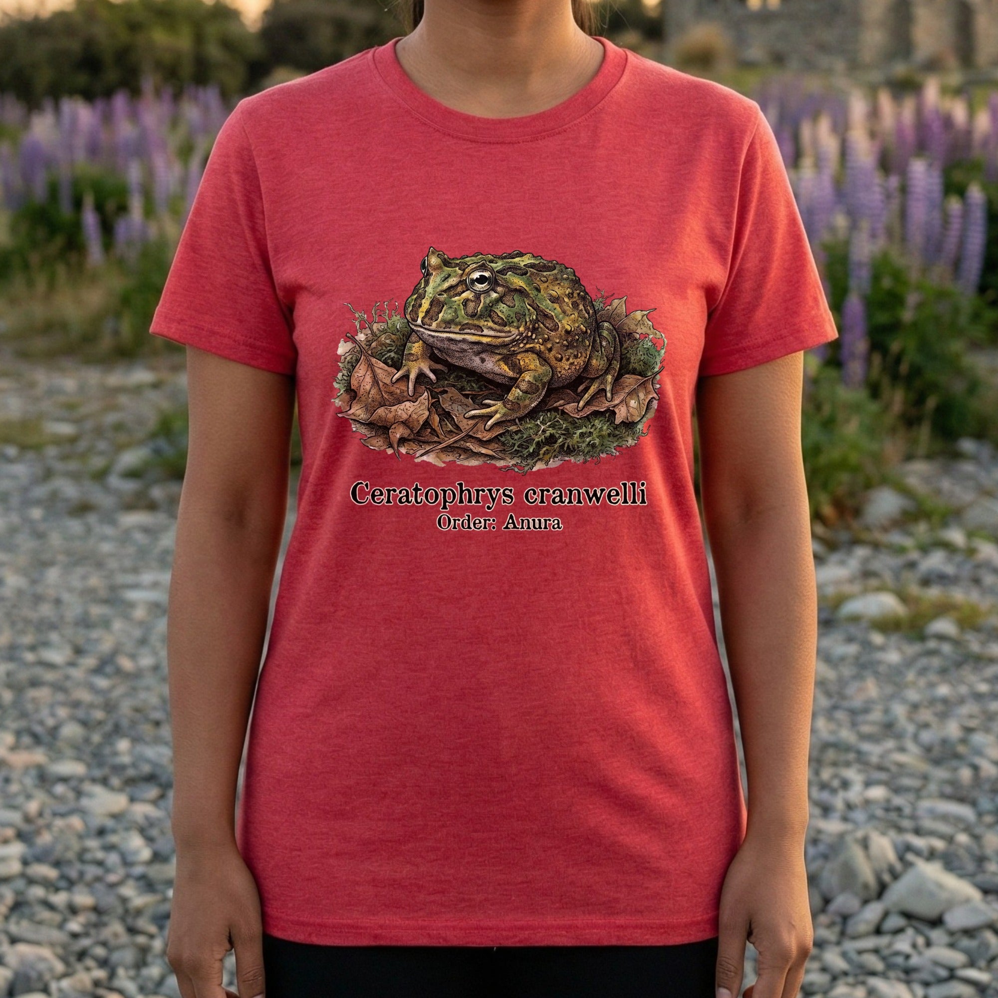 Ceratophrys cranwelli Order Anura Illustrated T-shirt