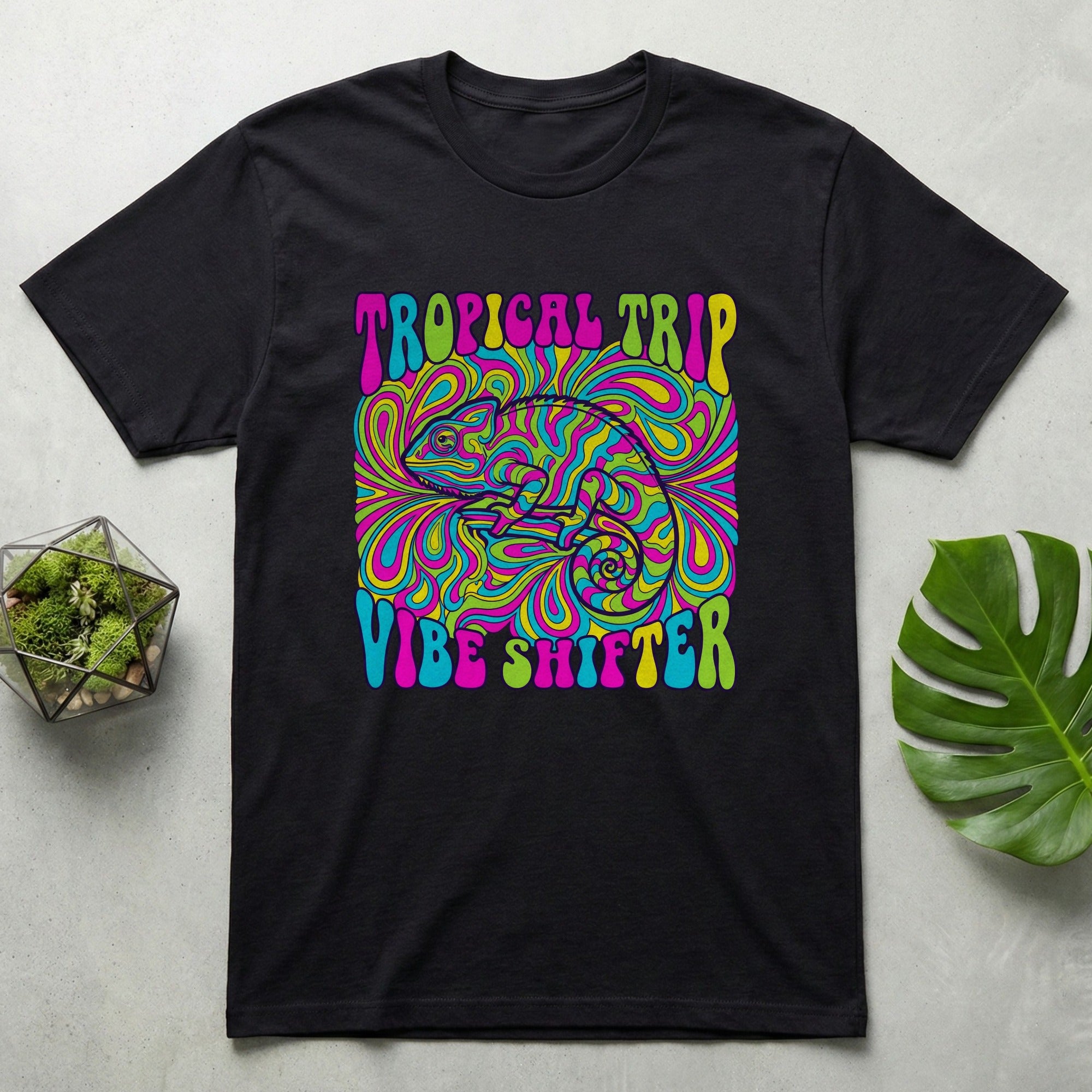 Tropical Trip Vibe Shifter Graphic Tee Shirt