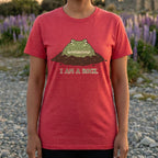 I Am A Rock Funny Toad Graphic Shirt for Nature Lovers
