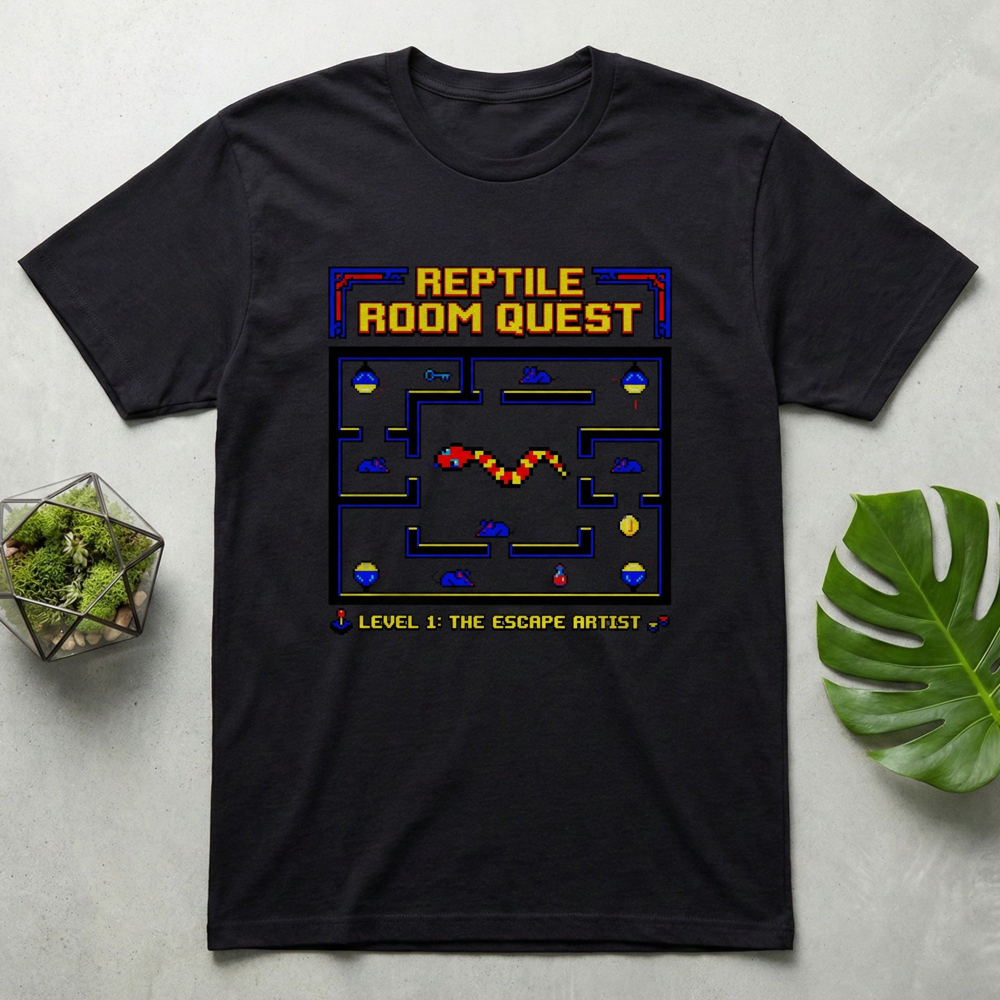 Reptile Room Quest Level 1 The Escape Artist Shirt