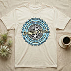 Cream t-shirt with "Certified Fresh" Dairy Cow Isopods cleanup crew logo.