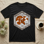 Black t-shirt with snake graphic and "Genetic Wonder - Reftail" text.