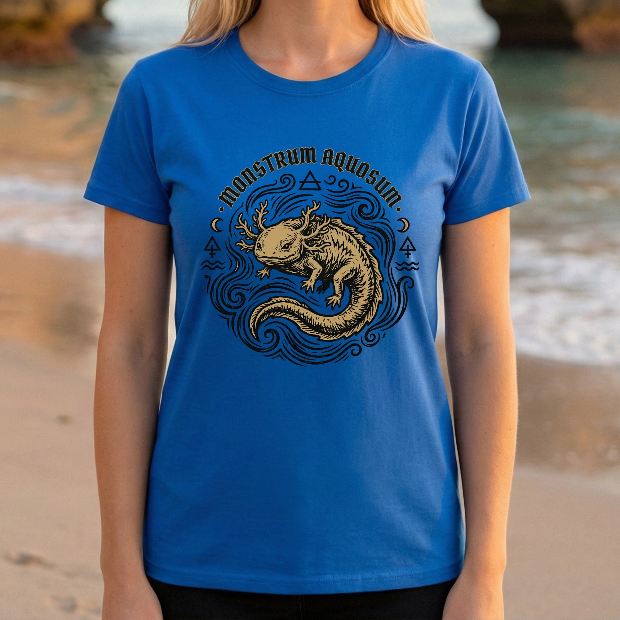 Monstrum Aquosum Graphic Tee fantasy art t-shirt