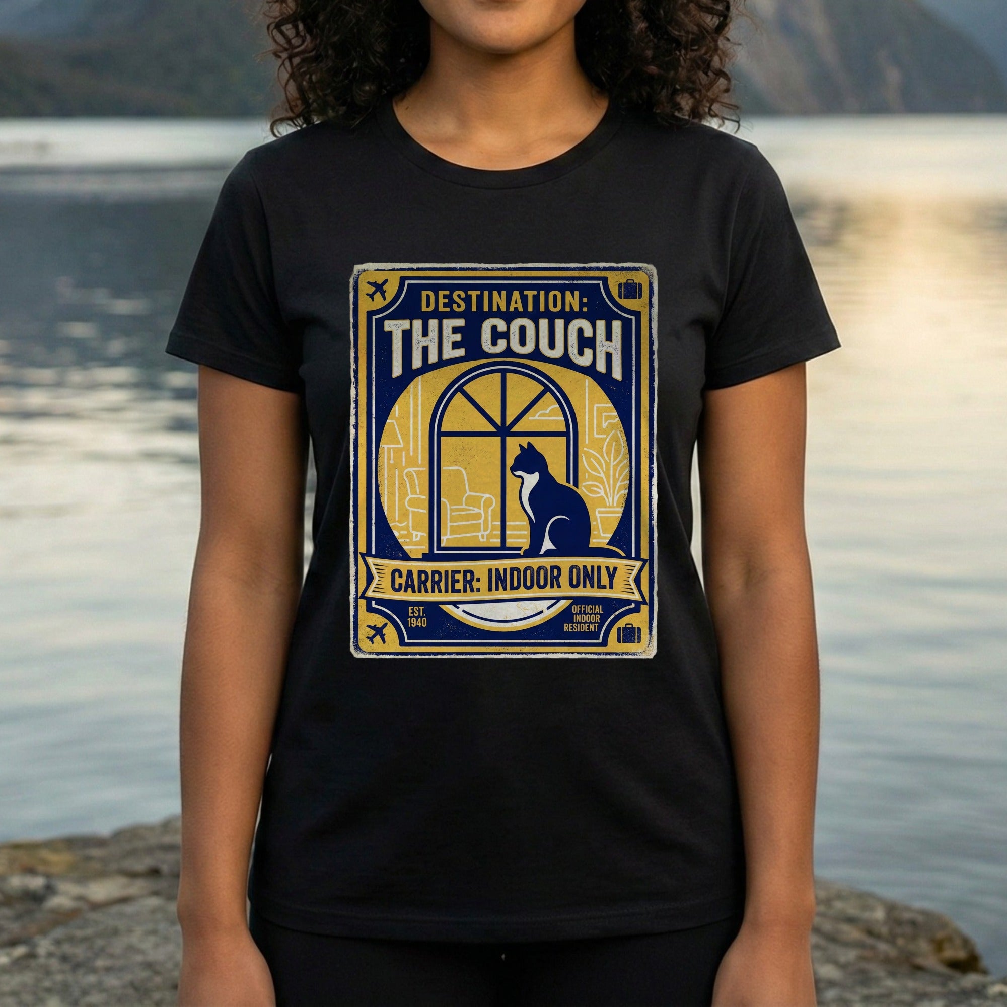 Destination The Couch Indoor Only Carrier T-Shirt