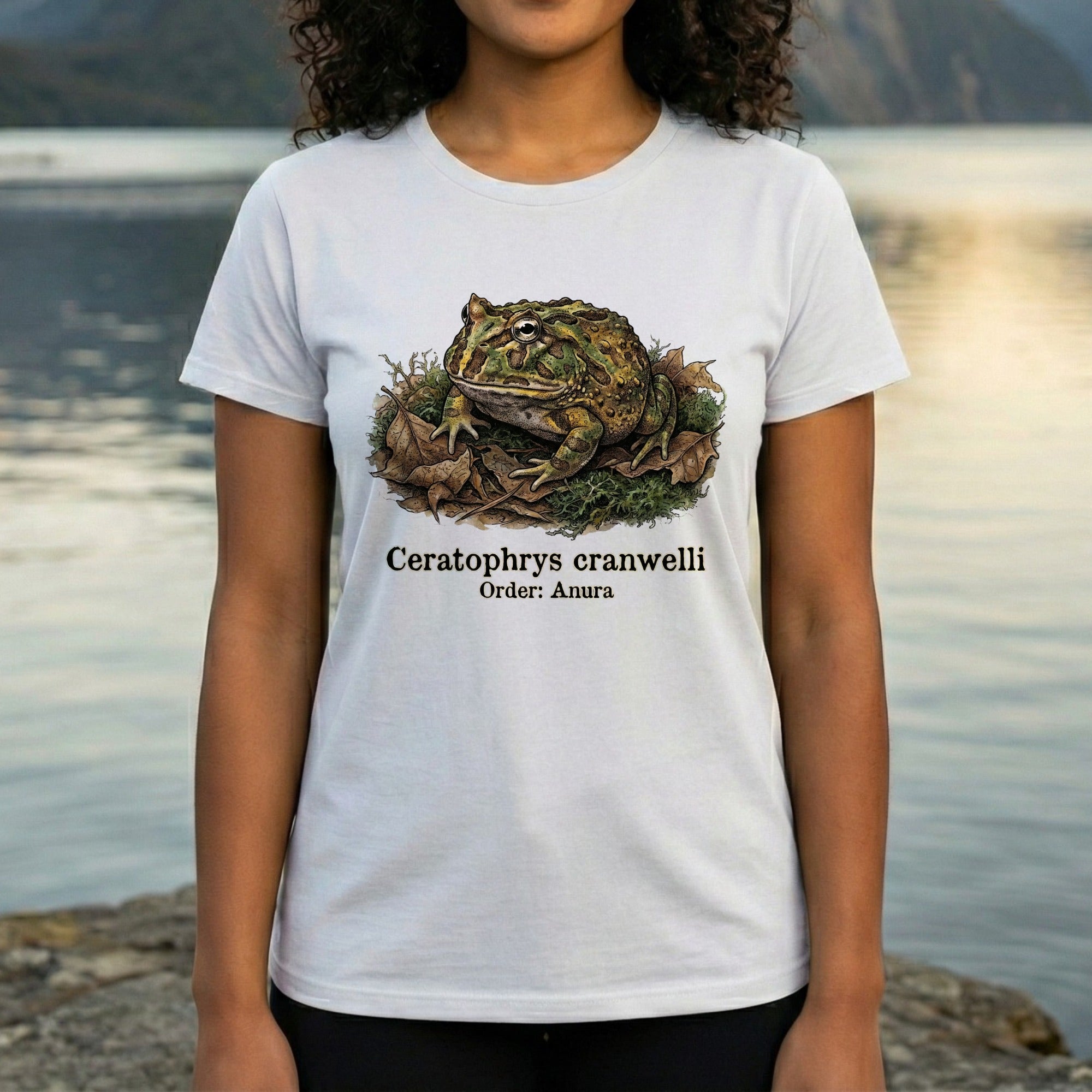 Ceratophrys Cranwelli Order Anura T-Shirt for Nature Lovers