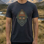 Cool Bison with Beanie and Sunglasses T-shirt Design