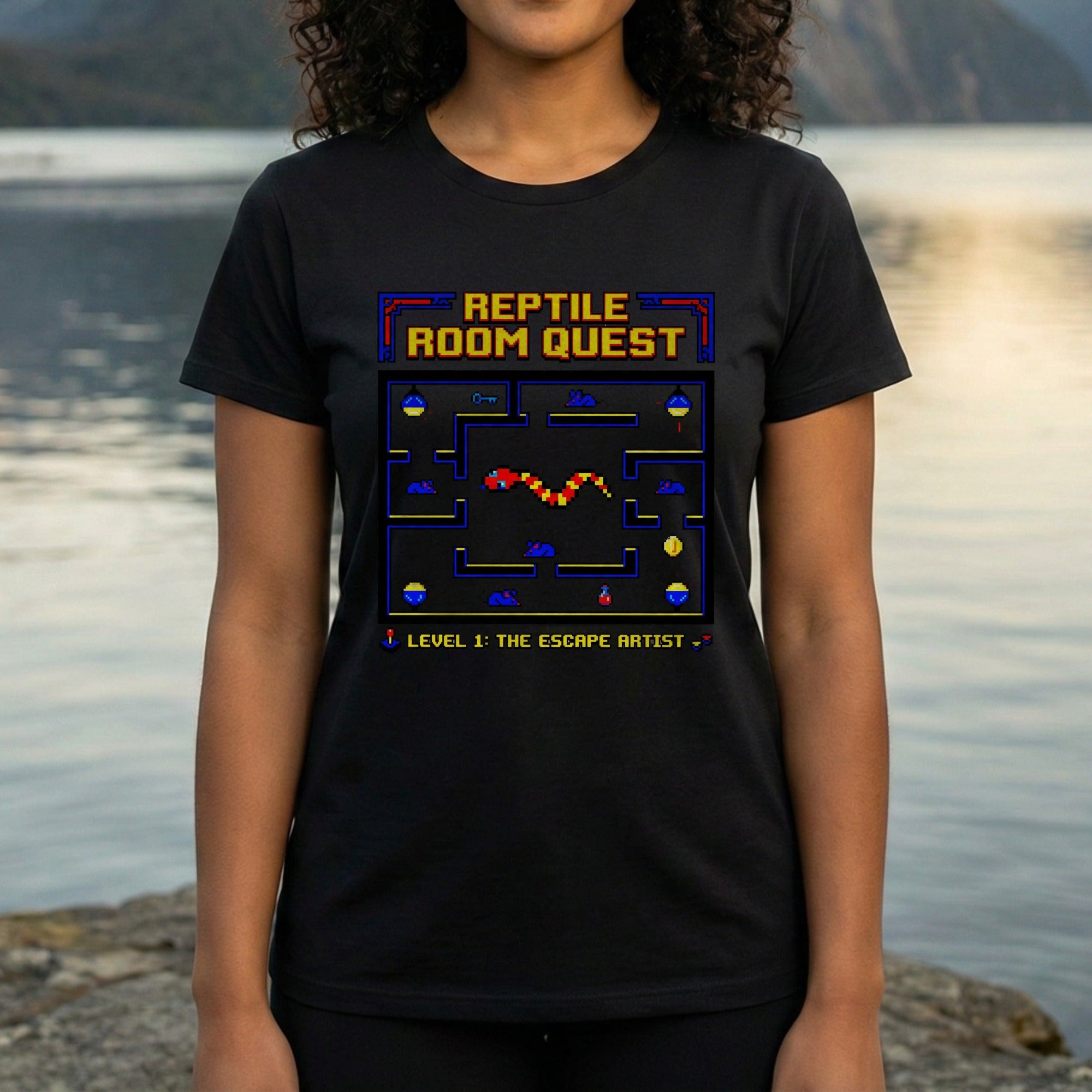 Reptile Room Quest Level 1 Escape Artist T-shirt