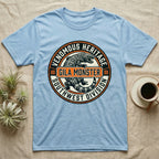 Light blue t-shirt with Gila Monster design, "Venomous Heritage Southwest Division".