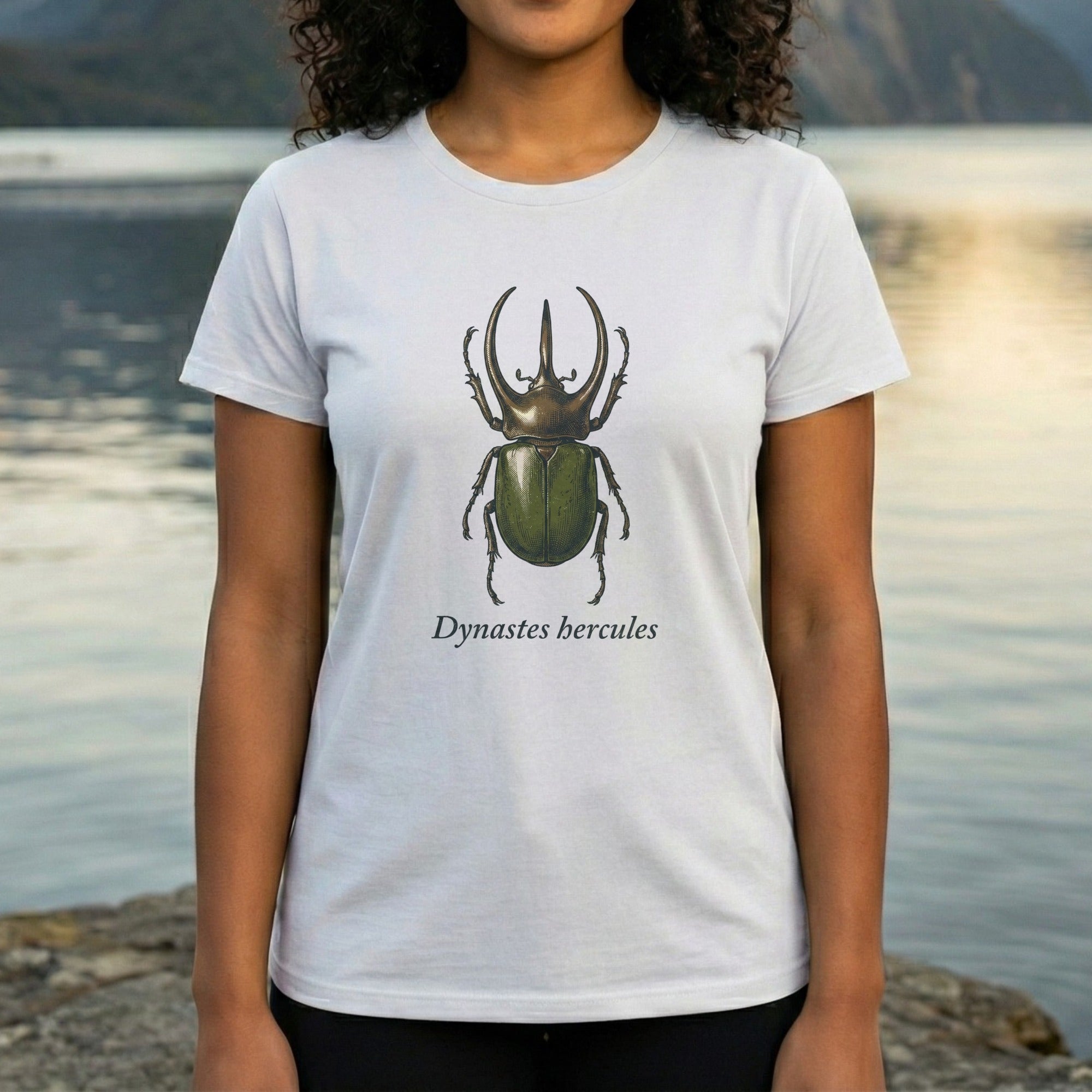 Dynastes Hercules Beetle Graphic Short Sleeve Shirt