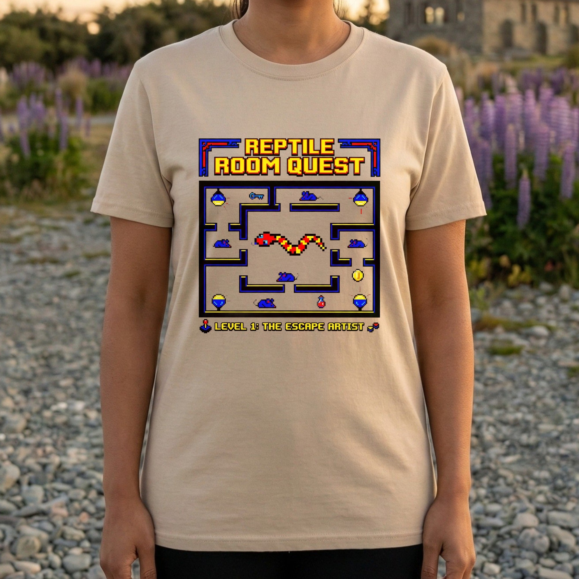Reptile Room Quest Level 1 The Escape Artist Shirt