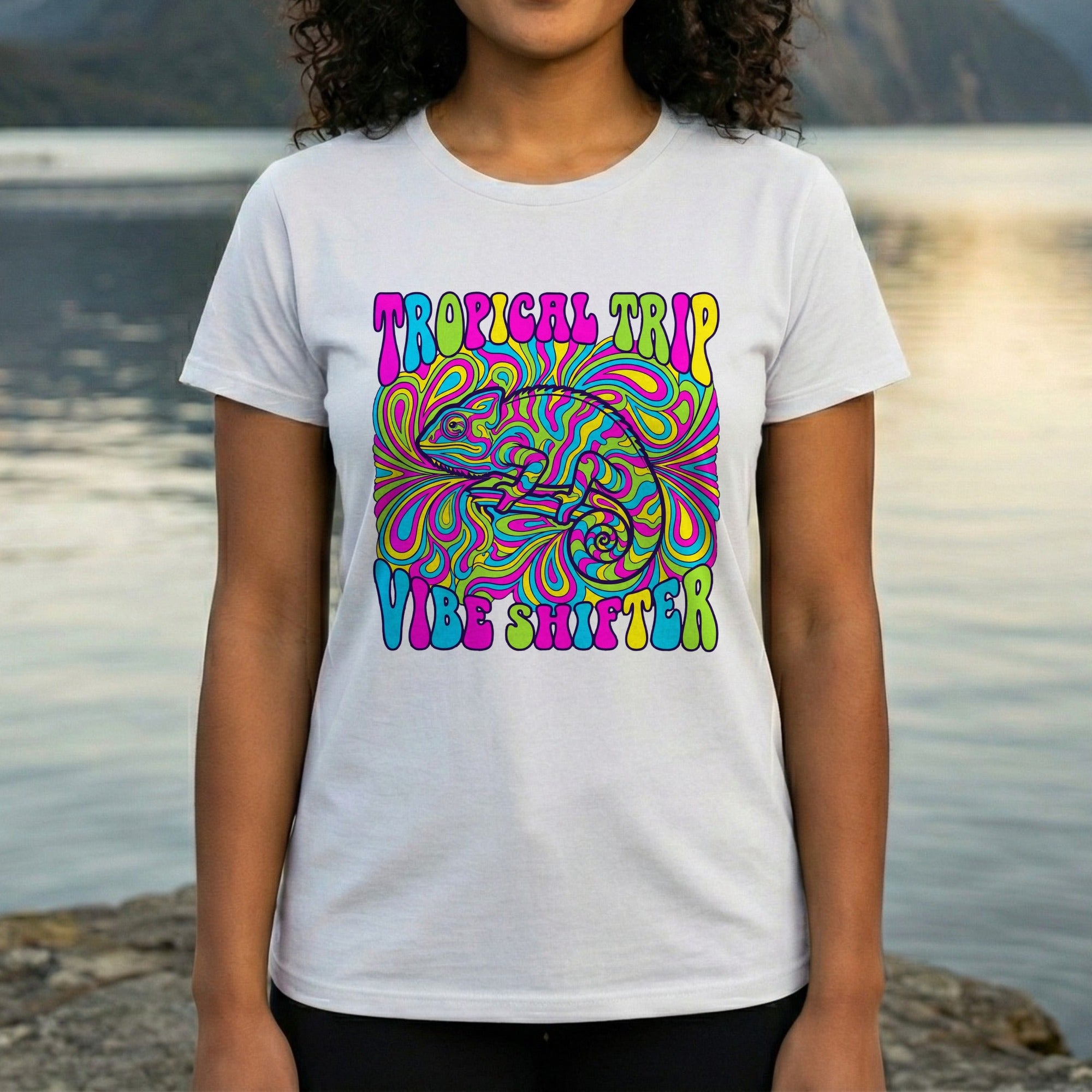 Tropical Trip Vibe Shifter Psychedelic T-shirt